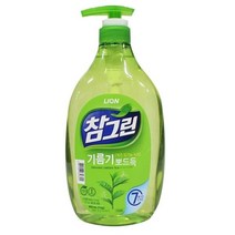 SVO959425참그린 녹차 뽀드득 965ml 퐁퐁 주방세제 설거지 트리오 세척 주방용품 세제 참그린 참그린세제 -TJ