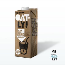 식물성 귀리음료 오트밀크 초콜릿맛 귀리두유 1L 6팩 귀리우유/오틀리/귀리두유/오트밀크/오트밀우유, 6개