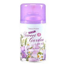 라일락 향자동분사기리필 300ml (스위트가든) 천연방향제 오래가는방향제 실내방향제, 1