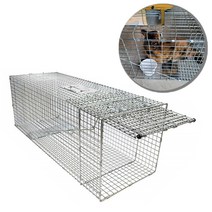 [MantaX] 동물 구조트랩 사각 포획망 구조망 원터치 접이식 철망 철장 고양이덫