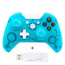 xbox컨트롤러 one s용 one 컨트롤러용 무선유선 게임 패드 x box one s, 녹색 무선
