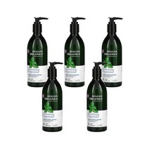 아발론 오가닉스 Avalon Organics 핸드 & 바디 로션 페퍼민트 12 oz (340 ml), 5개