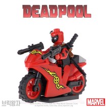 특별판 어벤져스 블럭호환 베스트 판매순위 시리즈, 제품114)데드풀바이크버전