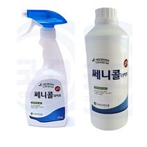 세니콜라이트 살균소독제 발효알콜 인체무해 450ml 1리터, 1L 리필형