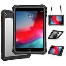 일본직발송 3. 티키노 IPAD MINI4 방수 케이스 IPAD MINI5 방수 커버 IP68 규격 방수 방진 내충격 전면 보, 상세 설명 참조0