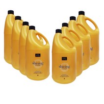 미쟝센 헤어테라피 샤이닝 모이스처 샴푸 4200ml 8개 골드펄 모발윤기