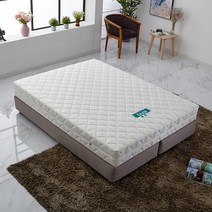 벨로스 고무나무 원목 슈퍼싱글 사이즈 침대 프레임 매트리스, 3_2.양면 매트리스(SS)