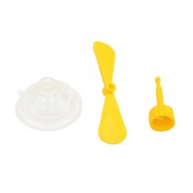 안전 보호 헬멧 모 머리 공사장 현장 안전 장식 운전 고무 헬멧 흡입 컵 프로펠러, 02 Yellow