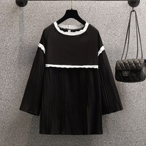 여성의류 상점 전문점 궤짝을 치우다 봄옷 스타일리쉬 슬림핏 배가리기 하프기장 a blouse with 4541243198