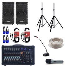 개척교회 상가교회 12인치스피커 음향시스템 RB80MS12, BKM-800
