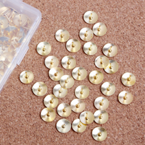 셀러즈 80p 고랑몰라 압정(골드) 금색 압정핀