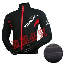 다이와 daiwa 아이스 실크 낚시복 정장 남성용 여름 썬 스크린 정장 통기성 속건성 바다 낚시 방지 모기 방지 자외선 낚시, 겨울두꺼운재킷상단