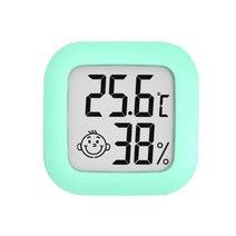 기상관측기 풍속계 장비 디지털 온도기 습도기 날씨 미니 LCD 전자 디지털 온도 습도 미터 실내 옥외 기, 한개옵션1, 05 TypeA Green