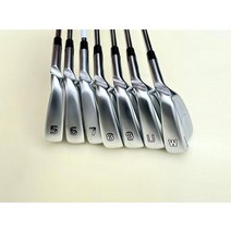 새로운 골프 클럽 i525 Irons i525 골프 아이언 세트 5-9UW R/S/SR 플렉스 스틸/흑연 샤프트 헤드 커버, 01 7PCS Heads Only