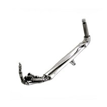 스쿠터 ATV 바이크 오토바이 조정 가능한 킥 스탠드 사이드 손가락 관절 홀더 범용 주차 랙 지원 발