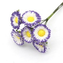 개망초 미니 조화꽃 보라 B-05-068