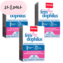홈쇼핑 자로우 우먼스 펨 도피러스 여성 유산균 유렉스균주 30캡슐 3팩, 3개, 30개