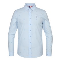 까스텔바작 까스텔바작 남성 스트라이프 프린트 캐주얼 셔츠 BGAMSH202BL