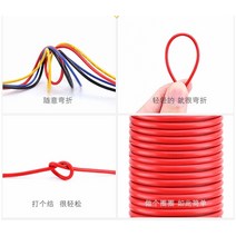 철사 PVC RoHs 케이블 장비 100cm 1007 22AWG # 전선 AWM 주석 도금 도체 300V 도매, 02 Black_02 500CM_01 22 AWG