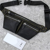 코지 여자 남자 봄 미니멀 여행 고급스런 소가죽 선물용 힙색