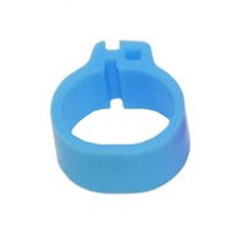 새 애완동물 꾸미기용품 발 반지 내경 10mm 너비 7mm 플라스틱 클립 비둘기 메추라기 농장 동물 캐리어 100 피스버드 풋 링
