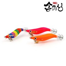 손피싱 미니 새우 에기/갑오징어 쭈꾸미 한치 루어 낚시 채비, SHR-862 오렌지-1.8호