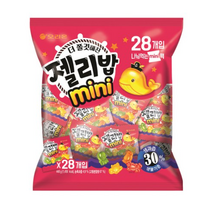젤리밥 오리온 더 쫄깃해진 미니 츄잉젤리, 448g, 26개