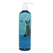 더캣츠 고양이 비타민 캡슐 샴푸 베이비파우더 300ml, 15개