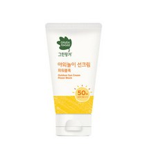 [AKMALL]그린핑거 야외놀이 선크림 파워블록 80ml, 색상:단일상품