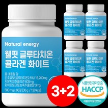 웰핏 글루타치온 콜라겐 화이트, 60정, 5박스