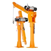 코끼리자키 코끼리잭 기중기 화물 크레인 유압 실린더 운송 리프팅 0.5톤, 220V 500kg