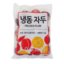 [솜] 냉동자두 반태 중국산 하프컷, 1개, 5kg(1kgx5팩)