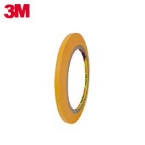 3M 244 내열 마스킹 테이프 5mm x 50M 고온 고열