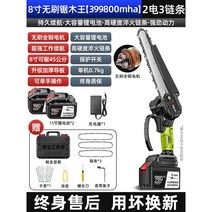응시안 충전식 전기톱 가정용톱 땔감 소형 핸디 벌목톱 전동 야외 리튬전기 미니톱 나무, J