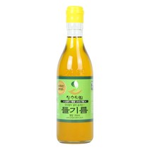 장수텃밭 저온압착 국산 들기름 350ml 1병, 1개