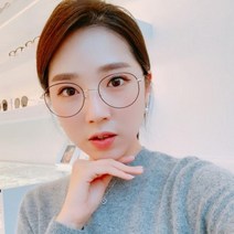 - 청광차단 무도수 동그리 안경 얼굴 즉각 소멸 체험