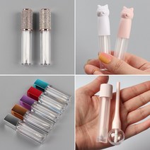 립글로즈 립틴트 화장품 용기 공병 DIY 만들기, 12.핑크(5ml), 1개