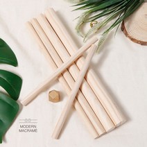 마크라메 목봉 12mm (15cm 20cm 30cm) 뉴송 나무봉, 12mm(15cm)