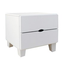 토니아 사각발 2단서랍장 협탁 보조장 수납장 전화대, 워시