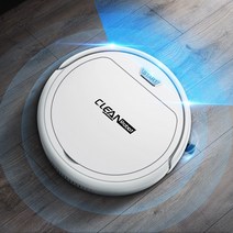 CLEAN 괴물 흡입 AI 자동 로봇청소기 물걸레, 블랙(모터2개)