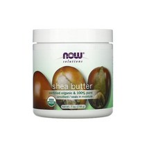NOW Foods Now Solutions Shea Butter Certified Organic 7 fl oz 207mL Hexane-Free, 1개