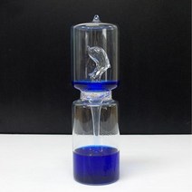 액체열팽창 물뿜는돌고래 실험유리관 대 열이동 학습완구 열전도