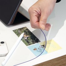 유리대용 한샘 티오그로우 책상 매트, 2mm 투명