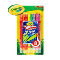 크레욜라 형광색연필 8색 색연필 유아색연필