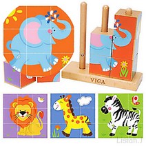 동물 그림 맞추기 블럭 31개월 장난감 23개월 장난감