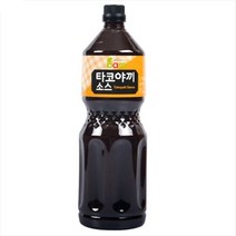 바로소스 타코야끼소스 2kg 타코야키 문어빵 대용량, 단품