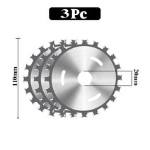 톱 사이딩톱날 원형 세라믹 시멘트 절단 컷팅 Hard Alloy Aliuminum Double Side Saw Blade Roughing Disc, 03 3pcs