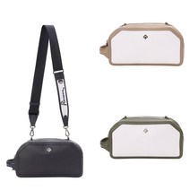 레노마 골프 용품 남녀 공용 스트랩 포인트 투지퍼 파우치 가방 BL5801, 네이비