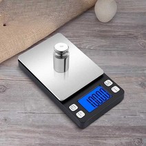 디지털 전자 저울 초정밀 금속 분말 미세 연구 중량, 충전식 3용도 버전 100g/0.01g