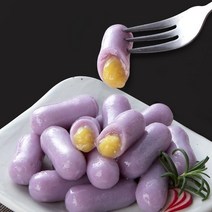 고구마떡 1kg 떡볶이 간편 간식 마라탕 샤브샤브 재료 떡사리, 고구마떡/1kg